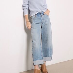 Citizens of Humanity Ayla light blue wash baggy barrel leg organic jeans size 26